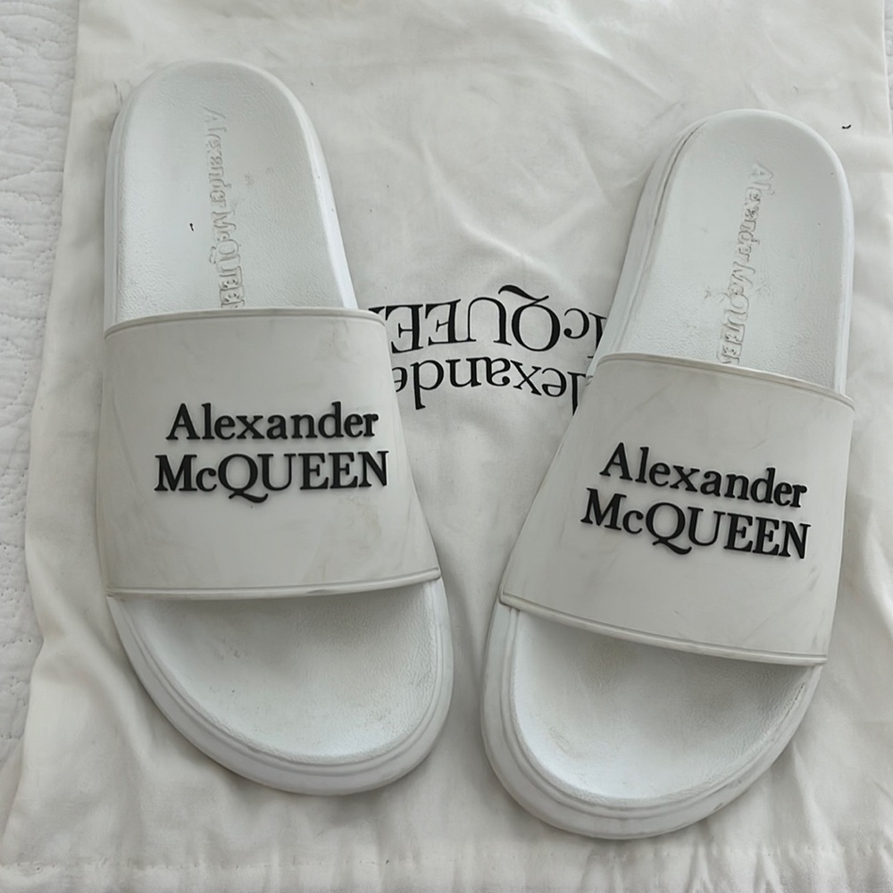Slip on plastic shoes